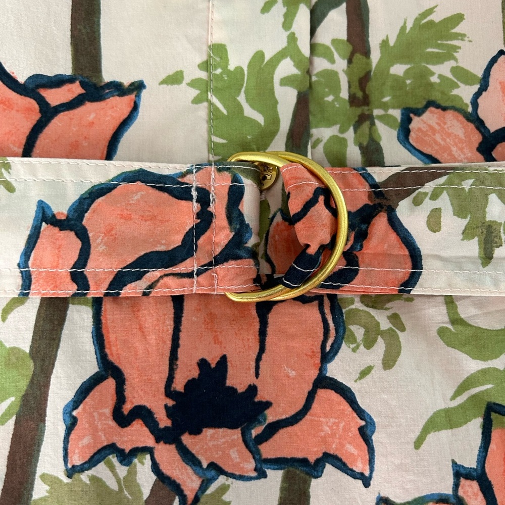 Tory Burch Floral Dress - Pink and Green - Picture 3 of 13